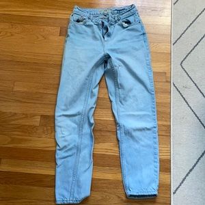 Topshop moto mom jean